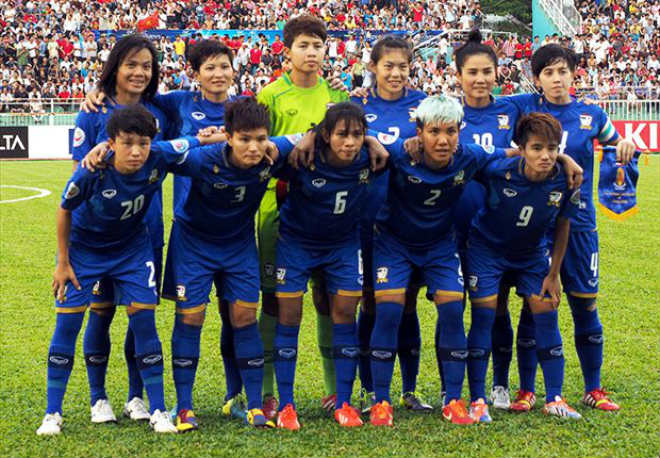 Sốc &#34;ao làng&#34; châu Á: Thái Lan toàn thua vẫn vào tứ kết bóng đá nữ ASIAD - 1