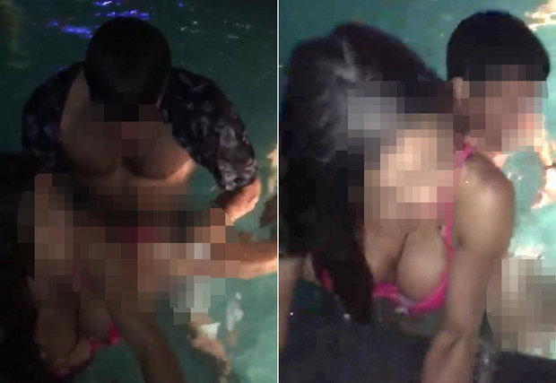 Du khách Anh bị truy lùng vì video “quan hệ ở bể bơi” với cô gái Thái - 1