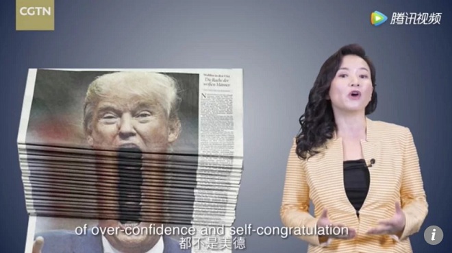 TQ: Truyền hình tung video &#34;cảm ơn&#34; ông Trump vì cuộc chiến thương mại - 1