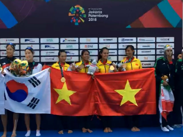 Kỳ tích Rowing Việt Nam đoạt huy chương vàng đầu tiên ASIAD 2018