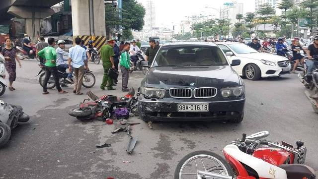 Lý do khó tin khiến nữ tài xế BMW gây tai nạn liên hoàn trước cửa Royal City - 1