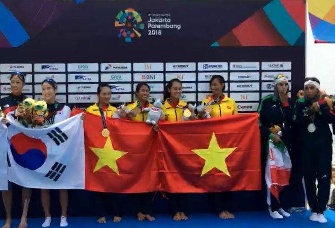 Kỳ tích Rowing Việt Nam đoạt huy chương vàng đầu tiên ASIAD 2018 - 2