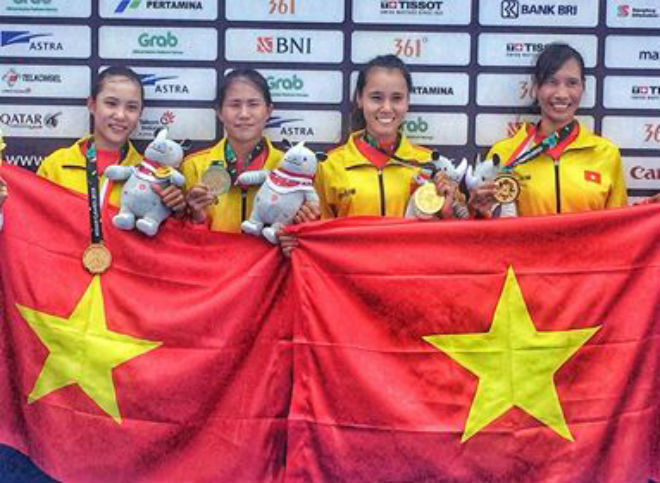 Cô gái vàng rowing VN - HCV ASIAD &#34;bắn tiếng Anh&#34; với báo Tây gây sốt - 2