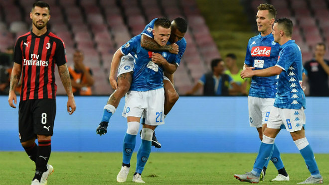 Napoli - AC Milan: Ngược dòng siêu đẳng, 5 bàn mãn nhãn - 1