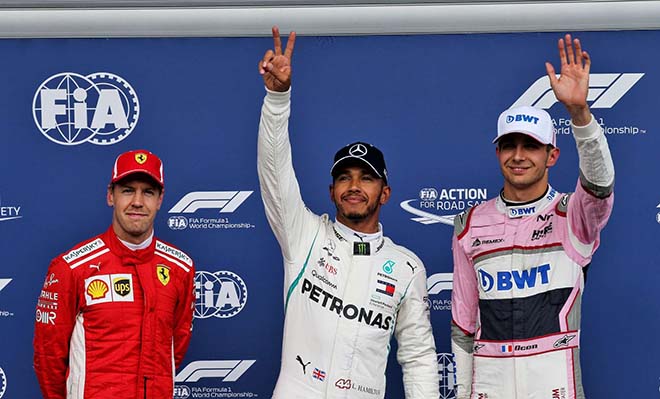 Đua xe F1, Belgian GP 2018: Hamilton giành pole ngoạn mục trong cơn mưa - 2