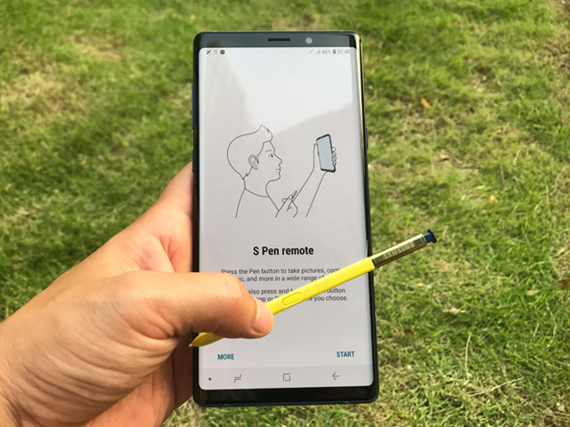 Hướng dẫn kết nối ứng dụng với S Pen để điều khiển từ xa trên Galaxy Note 9