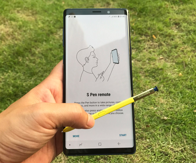 Hướng dẫn kết nối ứng dụng với S Pen để điều khiển từ xa trên Galaxy Note 9 - 2