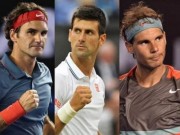 Thể thao - Bảng xếp hạng tennis 27/8: Djokovic uy hiếp top 3, Federer &quot;đe dọa&quot; Nadal