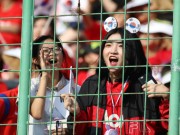 Bóng đá - U23 Hàn Quốc thắng nghẹt thở: Fan nữ xinh cuồng nhiệt vì Son Heung Min