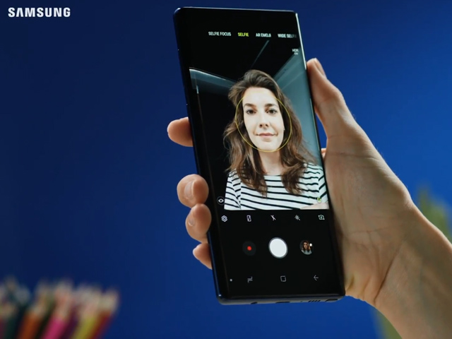 Tính năng Flaw Detection trên Galaxy Note 9 nhắc người dùng chụp ảnh đẹp nhất