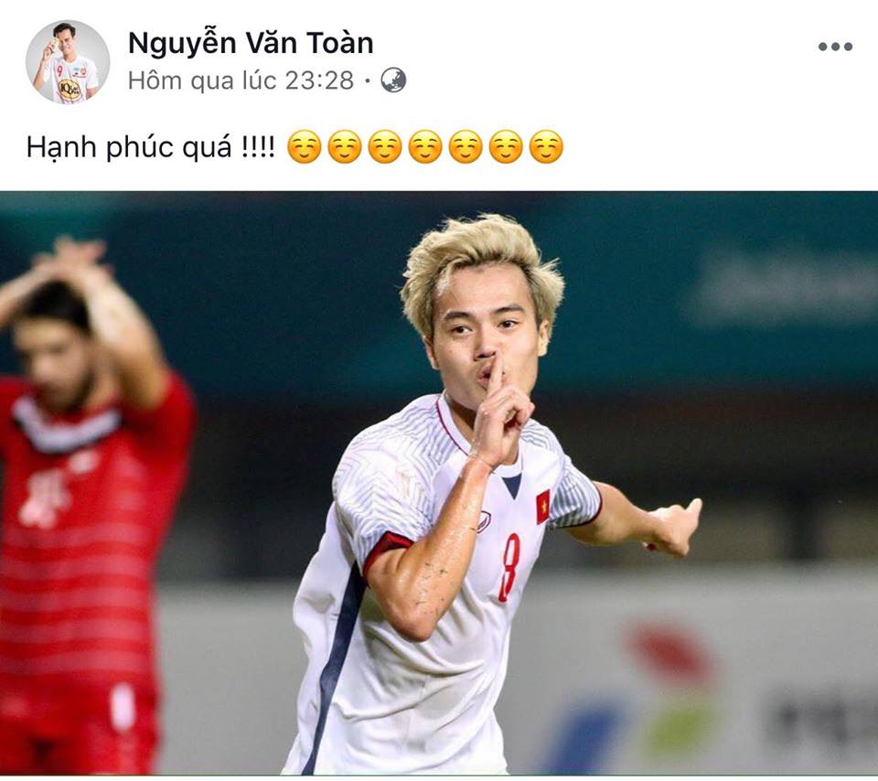 U23 VN vào bán kết: Status của Quang Hải, Văn Toàn, Tiến Dũng khiến triệu fan ấm lòng - 1