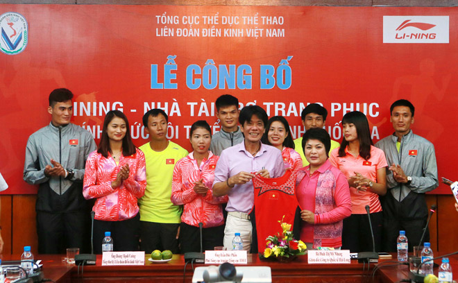 Li-Ning đồng hành cùng Điền kinh Việt Nam chinh phục ASIAD 2018 - 1
