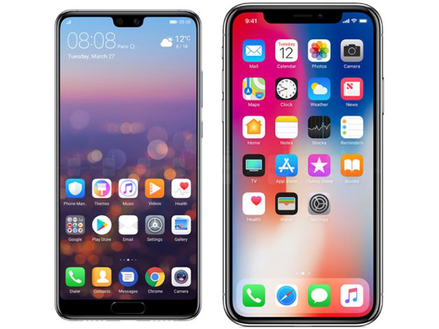 Huawei “vỗ ngực giương oai”, chê "tai thỏ" kém cỏi của iPhone X