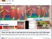 Công nghệ thông tin - Facebooker rùng mình trước tờ &quot;tiên tri&quot; dự báo U23 Việt Nam thắng U23 Hàn Quốc