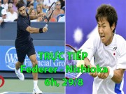 Thể thao - Chi tiết Federer - Nishioka: Cố gắng không thành (KT)