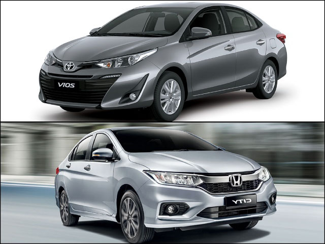 So sánh Toyota Vios 2018 và Honda City 2018