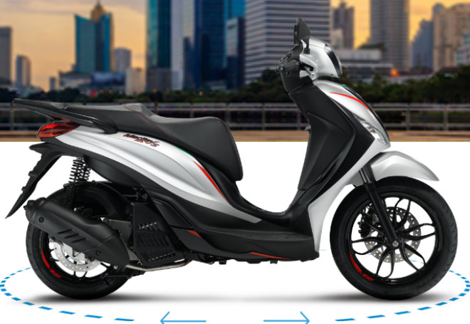 Bảng giá lăn bánh mua 2018 Piaggio Medley ABS mới nhất - 1