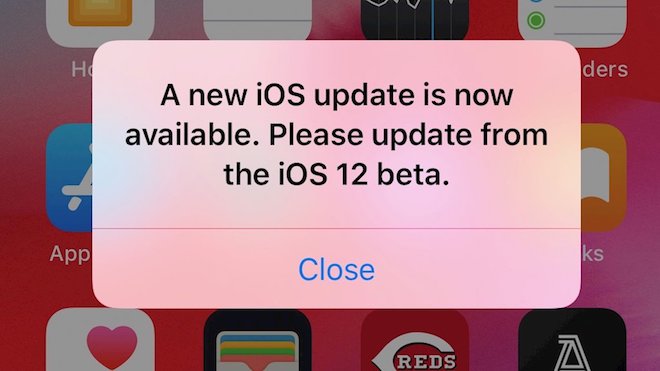Người dùng Apple &#34;phát điên&#34; vì iOS 12 beta liên tục nhắc nhở cập nhật phần mềm - 1