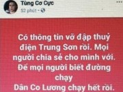 Tin tức trong ngày - Sự thật chuyện vỡ đập thủy điện ở Thanh Hóa