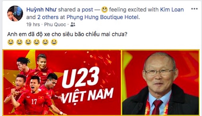 Facebook hừng hực &#34;sức nóng&#34; trước trận U23 Việt Nam tranh HCĐ tại ASIAD 18 - 7