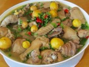 Ẩm thực - Cách làm món canh gà nấu măng chua