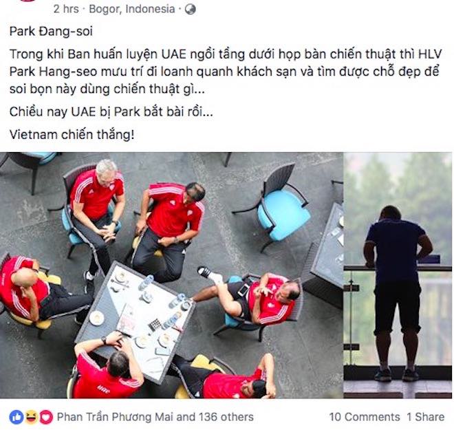 Facebook hừng hực &#34;sức nóng&#34; trước trận U23 Việt Nam tranh HCĐ tại ASIAD 18 - 10