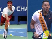 Thể thao - Clip hot US Open: Federer chạy như cơn lốc ghi điểm, &quot;Trai hư&quot; há hốc mồm