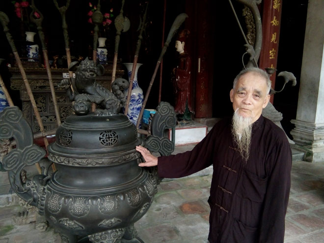 Bí ẩn hàng loạt vụ trộm cổ vật ở đền thờ Chử Đồng Tử - Tiên Dung - 1