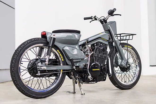 Honda C70 &#34;Papa Evil&#34; có sức mạnh tăng gấp gần 9 lần - 2