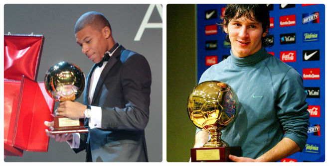 Mbappe sắp vượt Messi giải “Cậu bé vàng”: Vẫn sợ dớp buồn như sao MU - 2