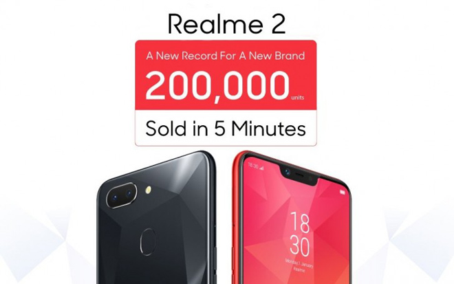 HOT: Smartphone siêu rẻ Oppo Realme 2 “cháy hàng” trong 5 phút đầu mở bán - 1