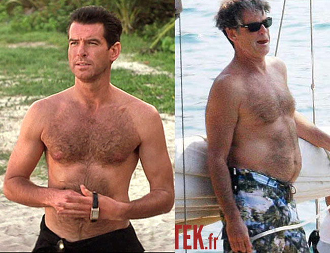 Khi còn trẻ,&nbsp;Pierce Brosnan được đánh giá sở hữu gương mặt điển trai, cuốn hút.&nbsp;