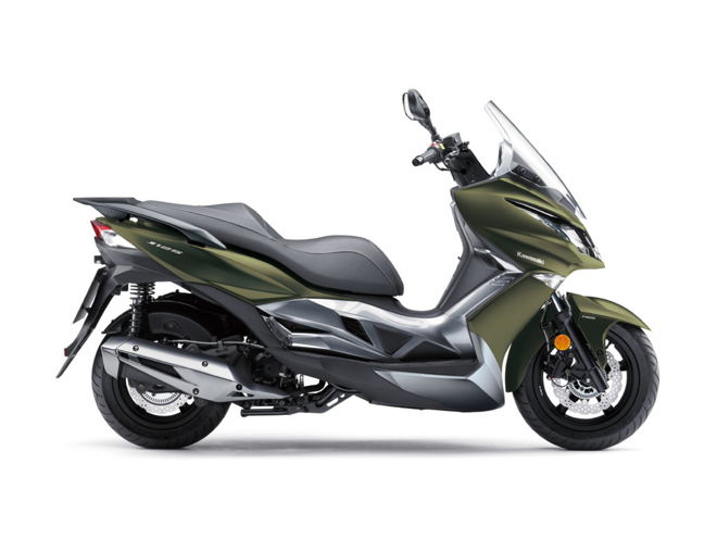 Xe tay ga Kawasaki năm 2019 có màu mới, phong cách cực nam tính - 1