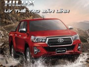 Tin tức ô tô - Toyota Hilux 2018: Đã &quot;ngon&quot; nay càng &quot;ngon&quot; hơn với 7 túi khí