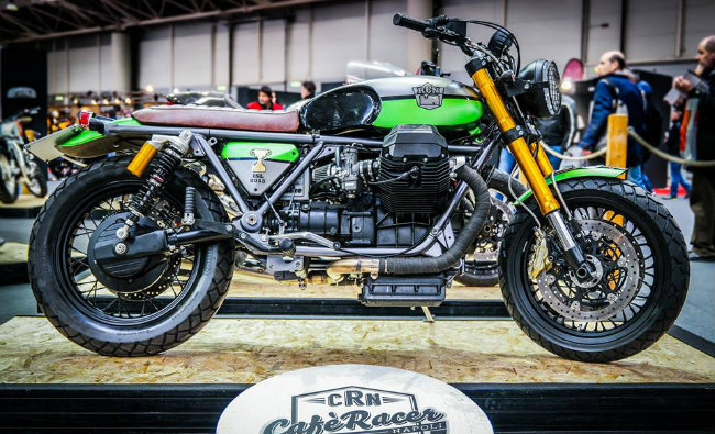 Chiếc xe này được độ phong cách cafe racer dạng đua nhìn hàng khủng.