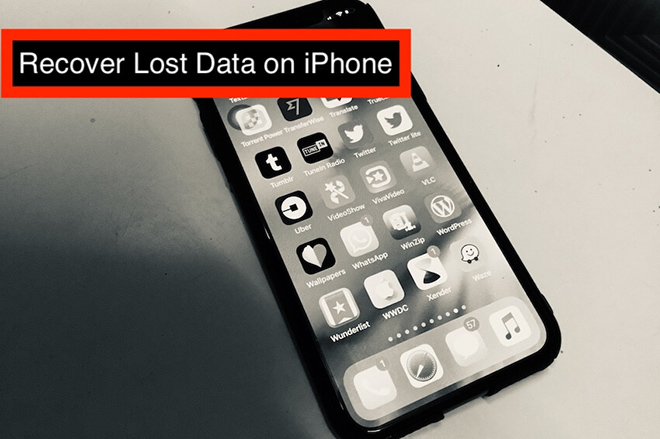 Cách khôi phục dữ liệu bị mất sau khi cập nhật lên iOS 12 - 1
