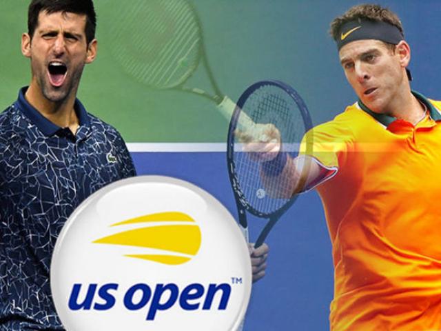 Clip hot US Open: Djokovic thủ ”không góc chết”, Del Potro cúi đầu bất lực