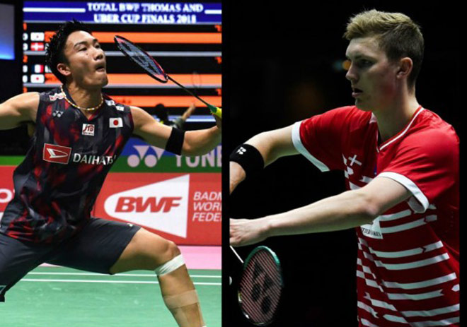 Cầu lông đỉnh cao: &#34;Lin Dan Nhật&#34; và &#34;Siêu nhân&#34; Axelsen đối đầu tóe lửa - 1