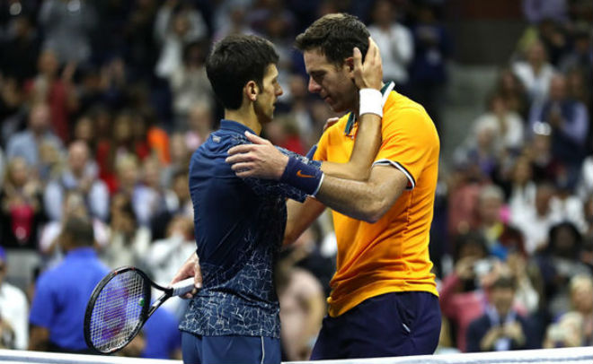 Djokovic vô địch US Open 2018: Del Potro bái phục, tôn làm thần tượng - 1