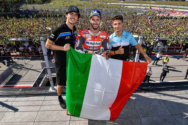Đua xe MotoGP: Cú hattrick hoàn hảo của người Italia - 1