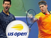 Thể thao - Clip hot US Open: Djokovic thủ &quot;không góc chết&quot;, Del Potro cúi đầu bất lực