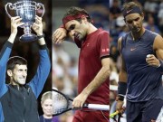 Thể thao - Bảng xếp hạng tennis 10/9: Nole áp sát Federer - Nadal, &quot;Serena Nhật' bay cao