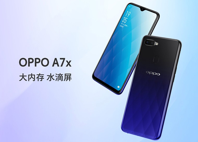 Oppo A7x - phiên bản cải tiến của Oppo F9 ra mắt tại Trung Quốc - 1