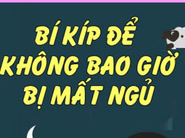 Nếu bạn bị mất ngủ triền miên, hãy đọc ngay bài viết này