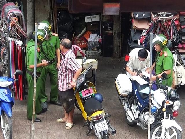 Tạm đình chỉ 7 CSTT có dấu hiệu ”làm luật” cạnh chợ Bà Chiểu