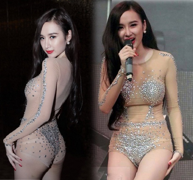 Vì mặc quá sexy, Angela Phương Trinh suýt bị Cục nghệ thuật phạt tiền.&nbsp;