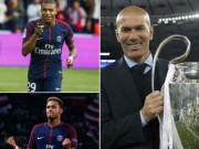 Bóng đá - Zidane bỏ MU đến PSG: Thống lĩnh Neymar - Mbappe hạ bệ Real cúp C1