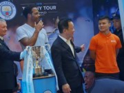 Bóng đá - Gặp &quot;lá chắn thép&quot; của Man City, Quang Hải hé lộ tham vọng lớn