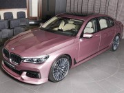 Tin tức ô tô - BMW 750Li xDrive cực cá tính với màu sơn hồng phấn