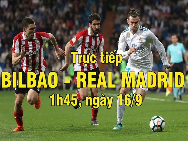 Trực tiếp bóng đá Athletic Bilbao - Real Madrid: Benzema chỉ sau mỗi Ronaldo